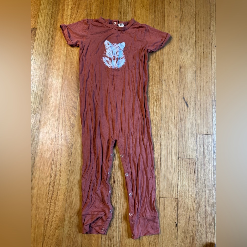 Kate Quinn Terracotta One Piece with Fox Design